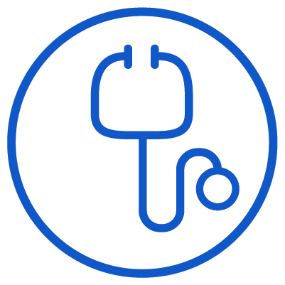 Medical coverage icon