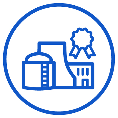 Mission icon representing our purpose and impact