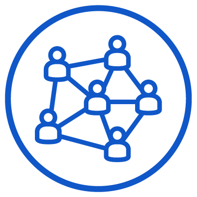 People icon representing team collaboration and people-first culture