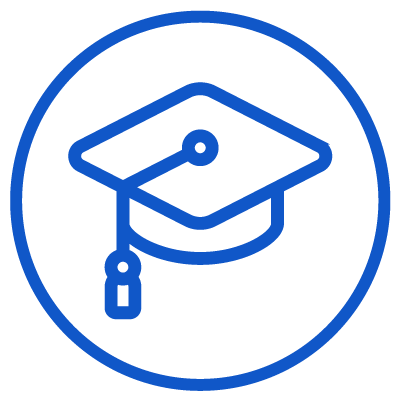 Tuition assistance and education icon