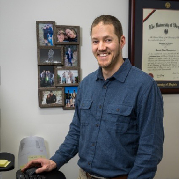 Portrait of Jacob Bumgarner, Framatome employee